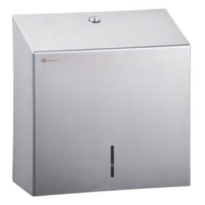 Pojemnik na ręczniki pojedyncze MERIDA STELLA MAXI, STAL MATOWA