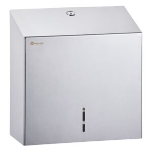 Pojemnik na ręczniki pojedynczne MERIDA STELLA MAXI, STAL POLEROWANA