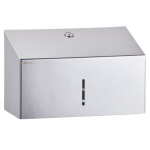 Pojemnik na ręczniki pojedyncze MERIDA STELLA MINI, STAL POLEROWANA