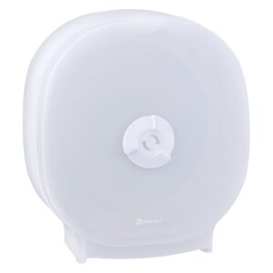 Pojemnik na cztery rolki na cztery rolki papieru toaletowego bez gilzy MERIDA HARMONY biały