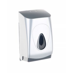 Pojemnik na papier toaletowy w listkach MERIDA UNIQUE SILVER LINE