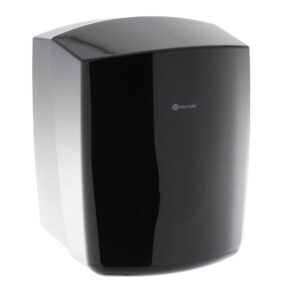 Pojemnik na ręczniki papierowe w rolach MERIDA COMO, CZARNY