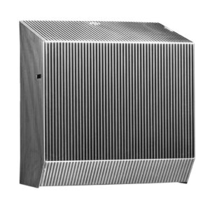 Mechaniczny podajnik ręczników papierowych w rolach MERIDA INOX DESIGN MAXI - PINSTRIPE