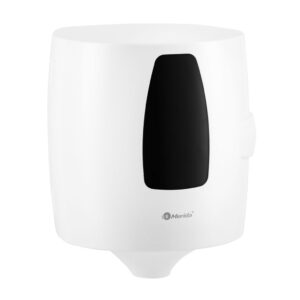 Pojemnik na ręczniki w rolach w systemie listkowym MERIDA ONE, biały