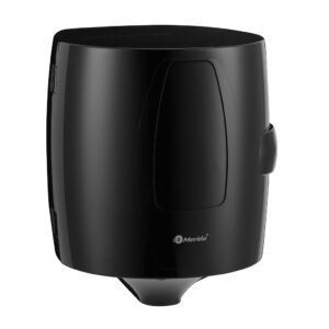 Pojemnik na ręczniki w rolach w systemie listkowym MERIDA ONE, czarny