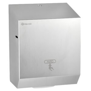 Automatyczny bezdotykowy podajnik ręczników papierowych w roli MERIDA STELLA MAXI, stal matowa