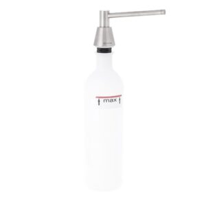 Dozownik mydła w płynie blatowy STOŻEK pojemność zbiornika 1000 ml, wersja matowa