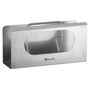 Uchwyt na kartonik z rękawiczkami lub chusteczkami MERIDA STELLA, stal matowa