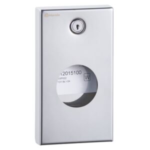 Pojemnik na torebki higieniczne MERIDA STELLA, wymienne wkłady-100 szt. torebek STAL POLEROWANA