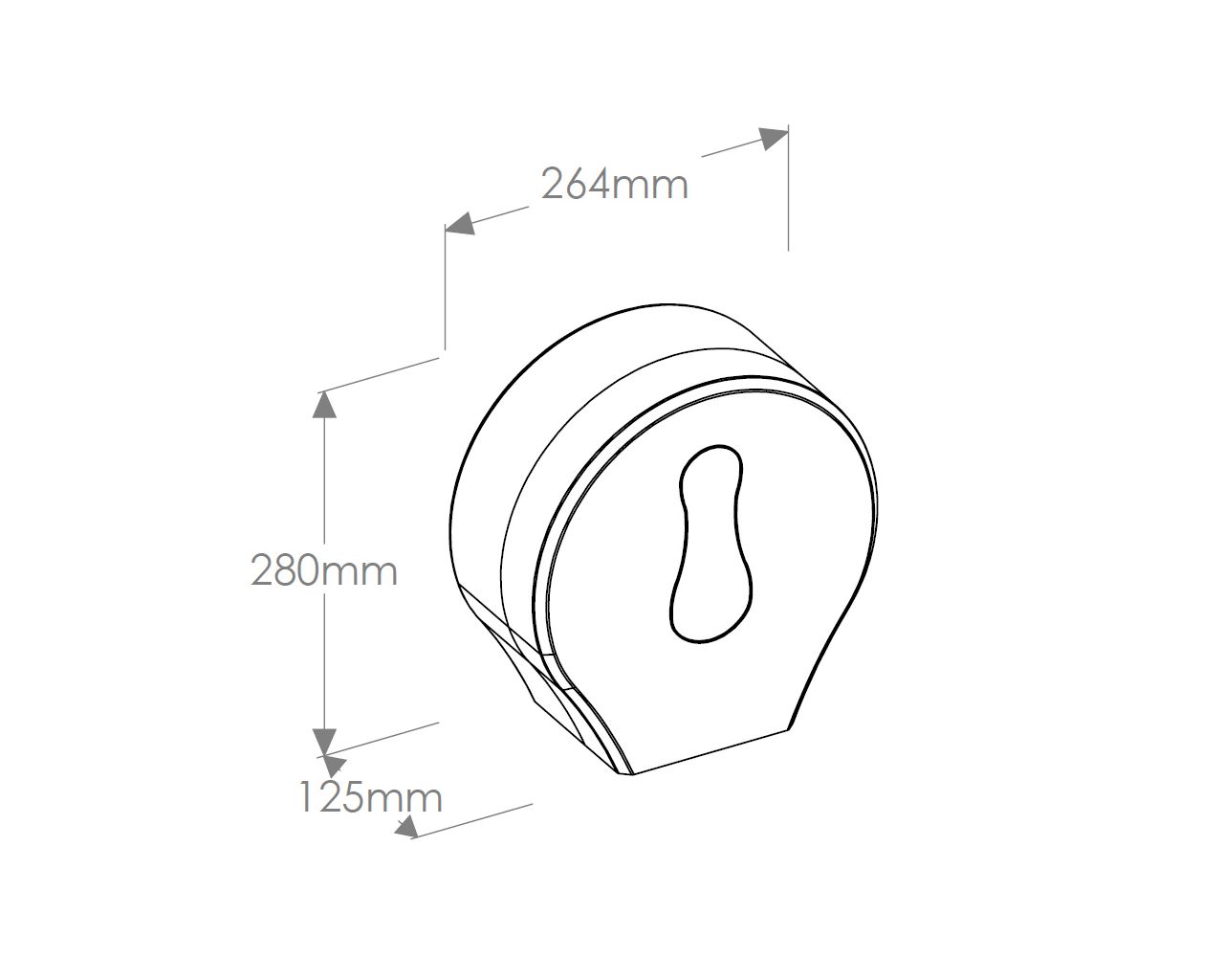Kup taniej pojemniki na papier toaletowy w dużych rolach