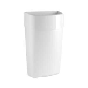 Kosz otwarty wiszący MERIDA COMO/ONE, pojemność 40 litrów, BIAŁY