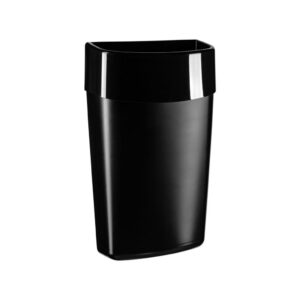 Kosz otwarty wiszący MERIDA COMO/ONE, pojemność 40 litrów, CZARNY
