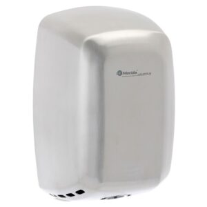 Elektryczna suszarka do rąk MACHFLOW - obudowa metalowa, STAL MATOWA