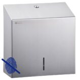 Pojemnik na ręczniki papierowe MERIDA STELLA Anti-FingerPrint MAXI stal matowa z powłoką AFP