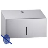 Pojemnik na ręczniki papierowe MERIDA STELLA Anti-FingerPrint MINI stal matowa z powłoką FPP