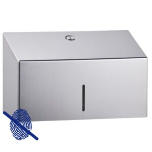 Pojemnik na ręczniki papierowe MERIDA STELLA Anti-FingerPrint MINI stal matowa z powłoką FPP