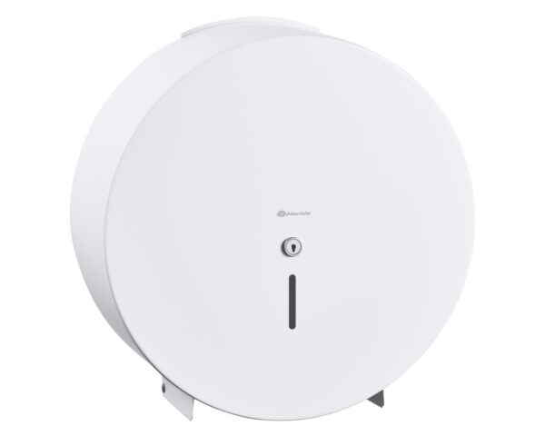 Pojemnik na papier toaletowy MERIDA STELLA MEGA śr. papieru do 28 cm, BIAŁY Pojemnik na papier toaletowy MERIDA STELLA MEGA śr. papieru do 28 cm, BIAŁY