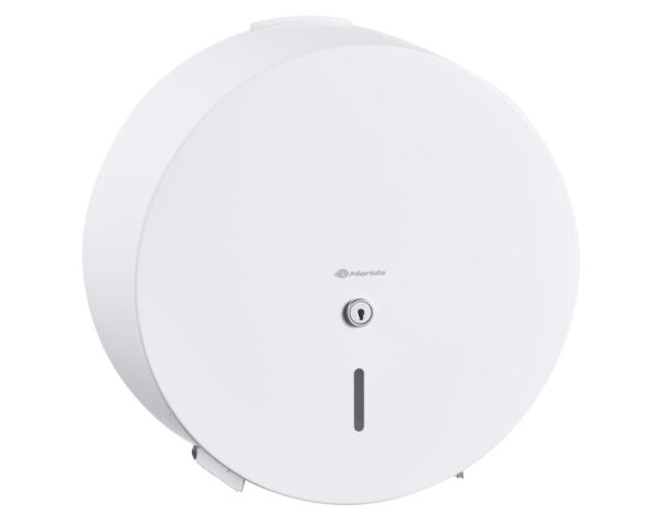 Pojemnik na papier toaletowy MERIDA STELLA MAXI,śr. papieru do 23 cm BIAŁY Pojemnik na papier toaletowy MERIDA STELLA MAXI,śr. papieru do 23 cm BIAŁY