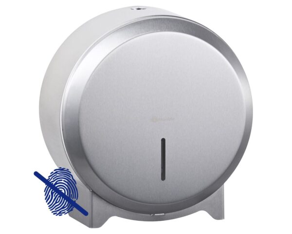 Pojemnik na papier toaletowy MERIDA STELLA Anti-FingerPrint MINI, śr. papieru do 19 cm, stal matowa z powłoką AFP Pojemnik na papier toaletowy MERIDA STELLA Anti-FingerPrint MINI, śr. papieru do 19 cm, stal matowa z powłoką AFP