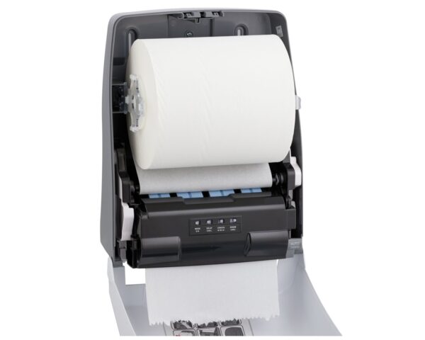 Automatyczny bezdotykowy podajnik ręczników papierowych w roli MERIDA ONE biały Automatyczny bezdotykowy podajnik ręczników papierowych w roli MERIDA ONE biały