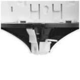 Pojemnik na ręczniki w rolach w systemie listkowym MERIDA ONE, biały