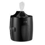 Pojemnik na ręczniki w rolach w systemie listkowym MERIDA ONE, czarny