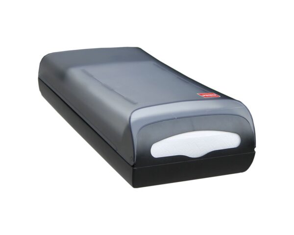 Pojemnik na serwetki gastronomiczne, czarny, tworzywo sztuczne, nablatowy lub naścienny Pojemnik na serwetki gastronomiczne, czarny, tworzywo sztuczne, nablatowy lub naścienny