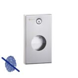 Pojemnik na torebki higieniczne MERIDA STELLA Anti-FingerPrint stal matowa z powłoką AFP