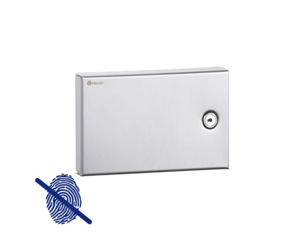 Pojemnik na rękawice foliowe MERIDA STELLA Anti-FingerPrint stal matowa z powłoką AFP Pojemnik na rękawice foliowe MERIDA STELLA Anti-FingerPrint stal matowa z powłoką AFP