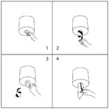 Ręczniki papierowe w roli MERIDA ECONOMY MINI, szare, jednowarstwowy, długość 65 m, opakowanie 12 rolek