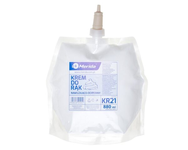 Krem do rąk pielęgnacyjny, wkład jednorazowy o poj. 880 ml Krem do rąk pielęgnacyjny, wkład jednorazowy o poj. 880 ml