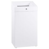 Kosz na odpady otwarty MERIDA STELLA MAXI, pojemność 47 l, BIAŁY