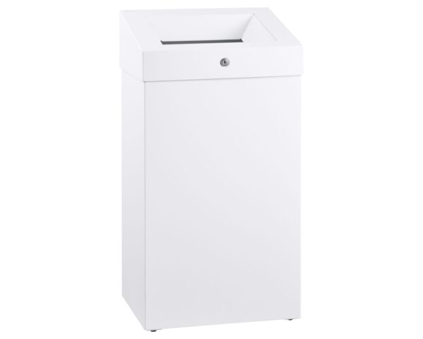 Kosz na odpady otwarty MERIDA STELLA MAXI, pojemność 47 l, BIAŁY Kosz na odpady otwarty MERIDA STELLA MAXI, pojemność 47 l, BIAŁY