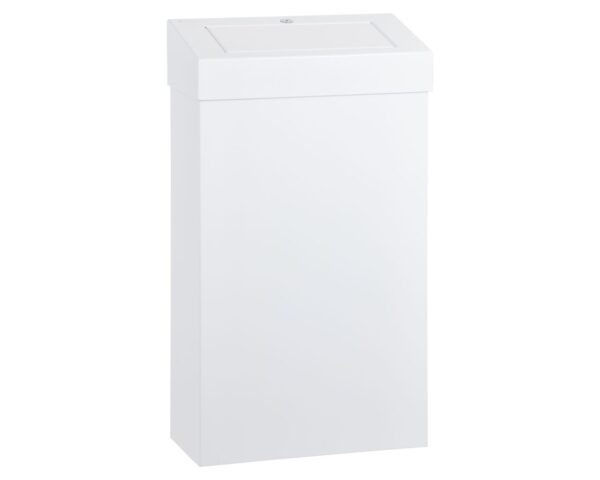 Kosz z uchylną pokrywą MERIDA STELLA, poj. 27 l, biały Kosz z uchylną pokrywą MERIDA STELLA, poj. 27 l, biały