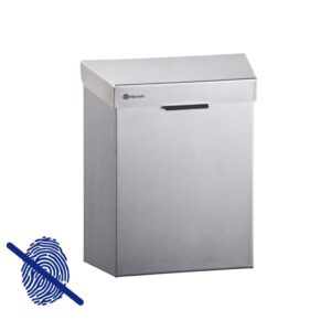 Kosz do damskich toalet MERIDA STELLA Anti-FingerPrint, 4,5 l, stal matowa z powłoką AFP