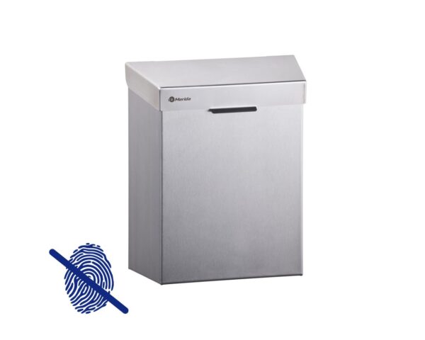 Kosz do damskich toalet MERIDA STELLA Anti-FingerPrint, 4,5 l, stal matowa z powłoką AFP Kosz do damskich toalet MERIDA STELLA Anti-FingerPrint, 4,5 l, stal matowa z powłoką AFP