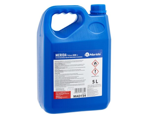 Płyn dezynfekcyjny MERIDA POLANA DDR+ do higienicznej dezynfekcji rąk, kanister 5 l Płyn dezynfekcyjny MERIDA POLANA DDR+ do higienicznej dezynfekcji rąk, kanister 5 l