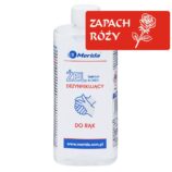 Żel dezynfekujący o zapachu róży MERIDA do higienicznej dezynfekcji rąk butelka 500 ml