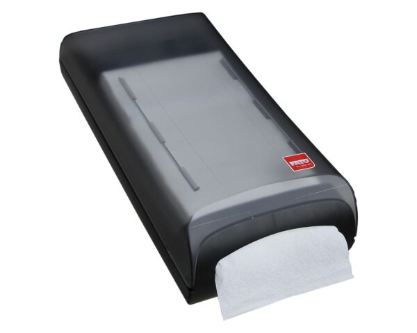 Pojemnik na serwetki gastronomiczne, czarny, tworzywo sztuczne, nablatowy lub naścienny Pojemnik na serwetki gastronomiczne, czarny, tworzywo sztuczne, nablatowy lub naścienny