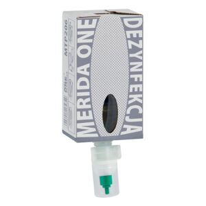 Dozownik mydła w pianie MERIDA ONE i 2 wkłady z mydłem MERIDA ONE SANITINAS DEZYNFEKCYJNYM