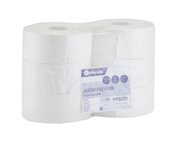 Papier PREMIUM biały 23, opakowanie 6 szt., śr. 23 cm, dł. 200 m, 3-w. Papier PREMIUM biały 23, opakowanie 6 szt., śr. 23 cm, dł. 200 m, 3-w.