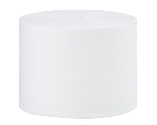 Papier toaletowy bez gilzy MERIDA TOP, biały, średnica 12 cm, długość 85 m, dwuwarstwowy, karton 18 szt Papier toaletowy bez gilzy MERIDA TOP, biały, średnica 12 cm, długość 85 m, dwuwarstwowy, karton 18 szt
