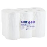 Papier toaletowy MERIDA TOP, BIAŁY, średnica 14 cm, długość 100 m, dwuwarstwowy, opakowanie 12 szt.