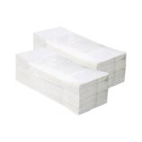 Ręczniki papierowe MERIDA TOP, białe, dwuwarstwowe, 2860 szt. (PZ93.1)