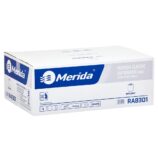 Ręczniki papierowe w roli z adaptorem MERIDA CLASSIC AUTOMATIC MAXI, białe, jednowarstwowe, długość 250 m, karton 6 rolek