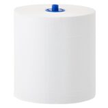 Ręczniki papierowe w roli z adaptorem MERIDA TOP AUTOMATIC MAXI, białe, dwuwarstwowe, długość 240 m, karton 6 rolek