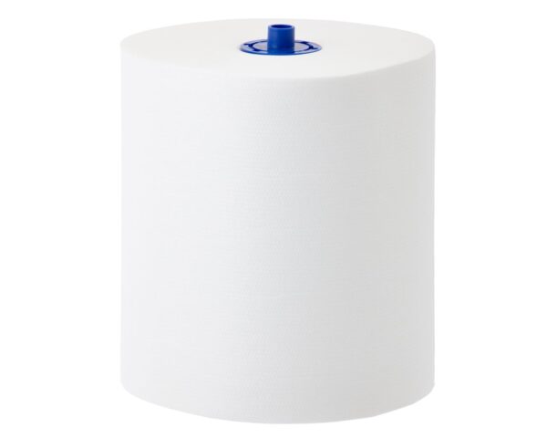 Ręczniki papierowe w roli z adaptorem MERIDA PREMIUM TAD AUTOMATIC MAXI, białe, dwuwarstwowe, długość 100 m, karton 6 rolek Ręczniki papierowe w roli z adaptorem MERIDA PREMIUM TAD AUTOMATIC MAXI, białe, dwuwarstwowe, długość 100 m, karton 6 rolek