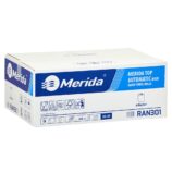 Ręczniki papierowe w roli z adaptorem MERIDA TOP AUTOMATIC MAXI, niebieskie, dwuwarstwowe, długość 140 m, karton 6 rolek