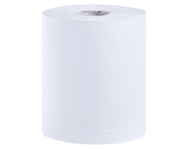 Ręczniki papierowe w roli MERIDA ECONOMY CENTER PULL MAXI, białe, jednowarstwowe, długość 320 m, opakowanie 6 rolek Ręczniki papierowe w roli MERIDA ECONOMY CENTER PULL MAXI, białe, jednowarstwowe, długość 320 m, opakowanie 6 rolek