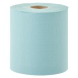 Ręczniki papierowe w roli MERIDA KLASIK MAXI, zielone, jednowarstwowe, długość 180 m, opakowanie 6 rolek